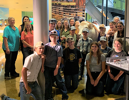 School group at the SAGE Center