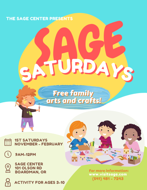 SAGE Saturdays Return November through February 