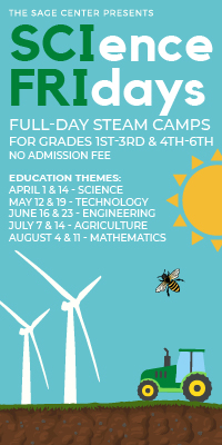 SCIence FRIdays, Full day STEAM Camps for Grades 1-3 and 4-6
