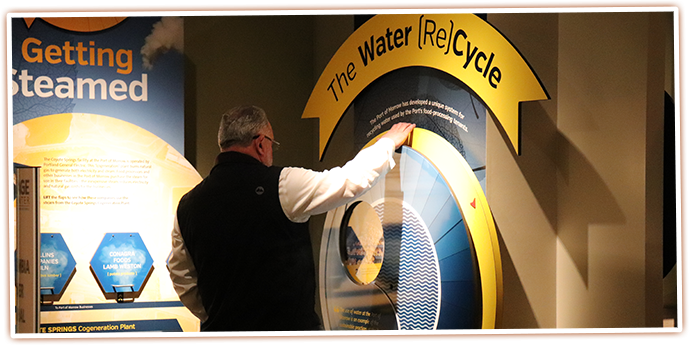 Learn how water is recycled at the Port of Morrow